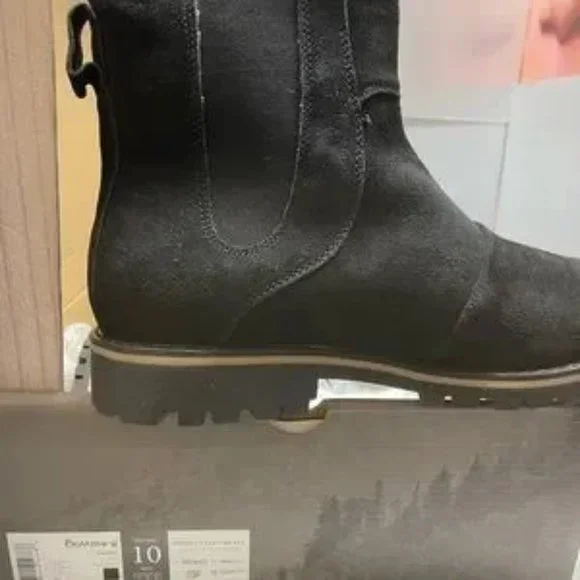 BNWT Mens BearPaw boot size 10 Black - Picture 4 of 9